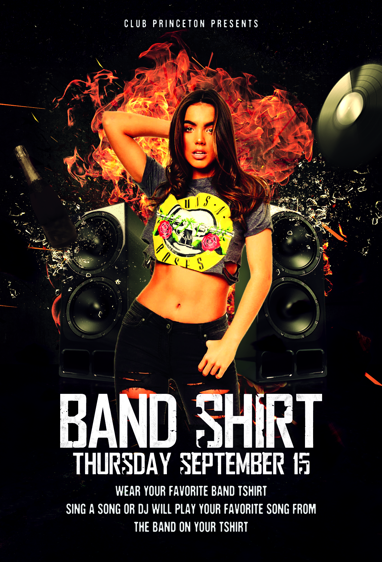 Rock Band Tshirt